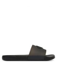Calvin Klein Klapki Ess Slide Tpu HW0HW02959 Czarny. Czarne klapki damskie CALVIN KLEIN, bez wzorów, z syntetyku, bez obcasa. Za 189.99 zł.