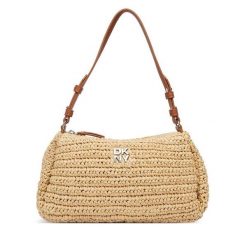 Torebka DKNY. Brązowe torebki klasyczne damskie DKNY, bez wzorów, bez dodatków. Za 619.99 zł.