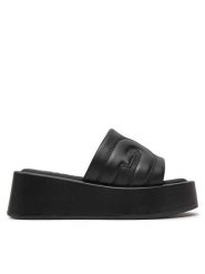 Furla Klapki YH85FPN BX2895 O6000 Czarny. Czarne klapki damskie Furla, bez wzorów, ze skóry, bez obcasa. Za 1,129.00 zł.