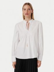 JOOP! Bluzka 263B32Belmira2 30104282 Biały Regular Fit. Białe bluzki damskie Joop!, bez wzorów, z bawełny, bez ramiączek. Za 679.99 zł.