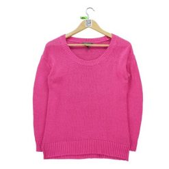 Sweter damski różowy. Czerwone swetry klasyczne damskie Ralph Lauren, l, z materiału, bez kołnierzyka. Za 59.60 zł.