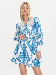 Marciano Guess Sukienka koszulowa Micol 4GGK24 9708Z Kolorowy Regular Fit. Sukienki damskie Marciano Guess, z aplikacjami, z lyocellu, bez kołnierzyka, bez ramiączek, koszulowe. Za 779.99 zł.