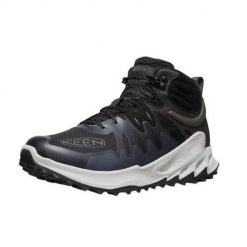 Buty trekkingowe męskie Keen Zionic Mid Wp. Czarne buty trekkingowe męskie Keen, z materiału, bez zapięcia, trekkingowe. Za 851.00 zł.