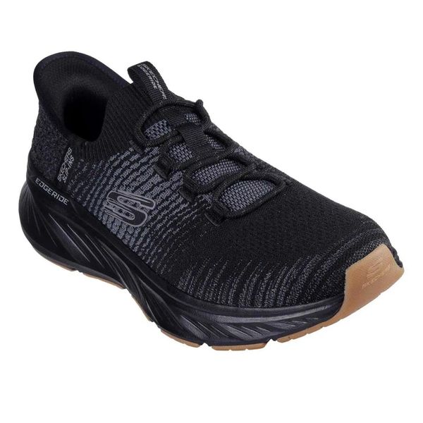 Buty sportowe Sneakersy męskie, Slip-Ins: Edgeride - Raygo. Czarne buty sportowe na co dzień męskie Skechers, z materiału, bez zapięcia, trekkingowe. Za 461.00 zł.