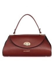 Mia Tomazzi Skórzana torebka " Bardelli" w kolorze czerwonym - 33 x 15,5 x 15 cm rozmiar: onesize. Czerwone torebki klasyczne damskie Mia Tomazzi, bez wzorów, z materiału, bez dodatków. Za 260.99 zł.