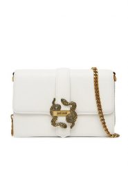 Just Cavalli Torebka 80RA5PA6 ZSA89 Biały. Białe torebki wieczorowe Just Cavalli, bez wzorów, ze skóry, wizytowe, bez kołnierzyka, bez ramiączek. Za 660.99 zł.