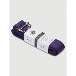 Pasek do jogi Kurma Evolve 300 cm. Fioletowe paski męskie KURMA, bez wzorów, sportowe. W wyprzedaży za 69.99 zł.