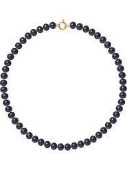 Pearline Naszyjnik perłowy "Prestige" w kolorze tahiti - dł. 42 cm rozmiar: onesize. Czarne naszyjniki damskie Pearline, złote. Za 1,391.99 zł.