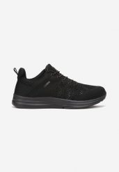 Czarne Buty Sportowe na Płaskiej Podeszwie z Cholewką przed Kostkę Izzabelle. Czarne buty sportowe na co dzień męskie Born2be, bez zapięcia. Za 109.99 zł.
