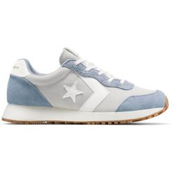 Buty sportowe Converse Omega Trainer. Niebieskie buty sportowe na co dzień męskie Converse, z zamszu, bez zapięcia, na fitness i siłownię. Za 490.00 zł.