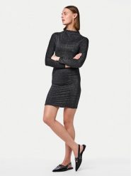 Pieces Sukienka codzienna Monica 17151155 Czarny Slim Fit. Czarne sukienki damskie Pieces, na co dzień, xl, bez wzorów, z syntetyku, bez kołnierzyka, bez ramiączek, proste. Za 79.99 zł.