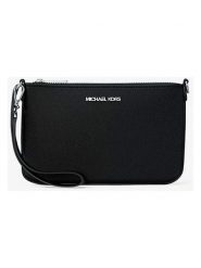 Michael Kors Kopertówka w kolorze czarnym - 20 x 13 x 3 cm rozmiar: onesize. Czarne torebki wieczorowe Michael Kors, bez wzorów, z materiału, bez kołnierzyka, bez ramiączek. Za 195.99 zł.
