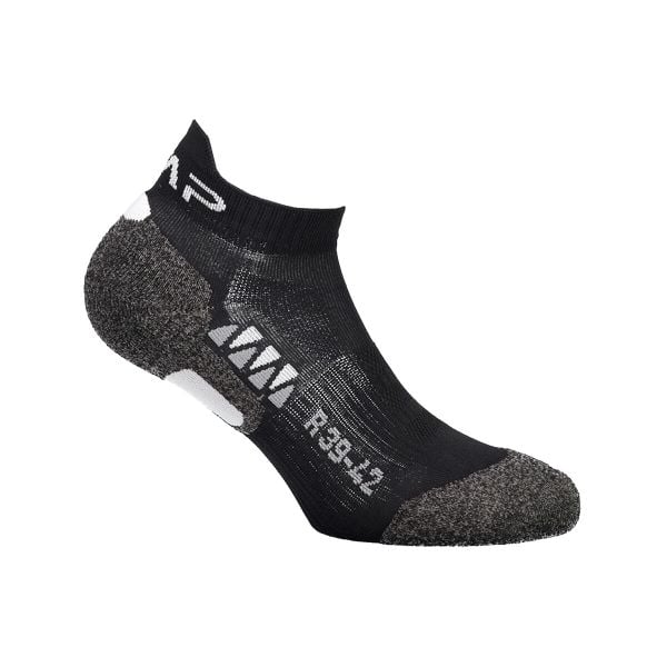 Skarpety biegowe CMP SKINLIFE. Czarne skarpetki damskie CMP, bez wzorów. Za 49.99 zł.