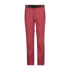 Spodnie dziewczęce CMP Nebuluxe. Czarne spodnie materiałowe damskie CMP, bez wzorów, z materiału. Za 169.99 zł.