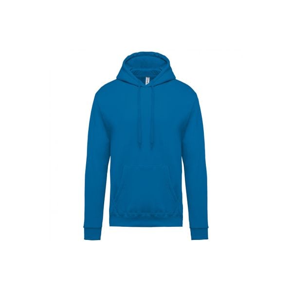 Bluza z kapturem Kariban. Niebieskie bluzy z kapturem męskie KARIBAN, m. Za 146.50 zł.