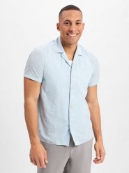 Drykorn koszula casual - Bijan Mężczyźni Regular Fit Bawełna niebieski, M. Niebieskie koszule męskie Drykorn, m, bez wzorów, z bawełny, bez kołnierzyka, bez ramiączek. Za 599.95 zł.