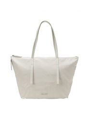 Marc O´Polo Shopper bag "Seija" w kolorze białym - 50 x 30 x 16 cm rozmiar: onesize. Białe shopper bag damskie bez wzorów, z materiału, na ramię, bez dodatków. Za 347.81 zł.