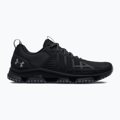 Buty damskie Under Armour MG Strikefast. Czarne obuwie trekkingowe damskie Under Armour. Za 339.99 zł.