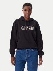 Calvin Klein Jeans Bluza Varsity J20J225579 Czarny Regular Fit. Czarne bluzy bez kaptura damskie Calvin Klein Jeans, m, z bawełny. Za 239.99 zł.
