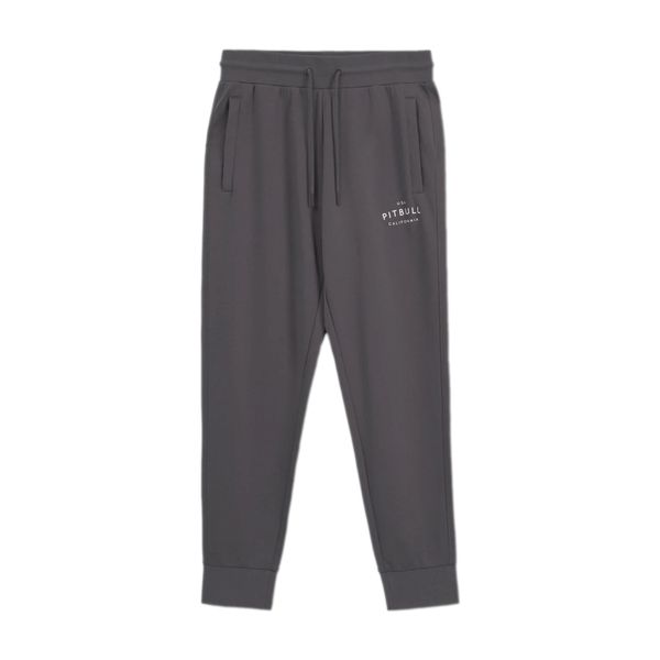 Spodnie męskie Pitbull Sampson Track Pants. Szare spodnie sportowe męskie PITBULL. Za 179.99 zł.