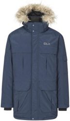 4090 Dlx Highland - Męska kurtka puchowa Navy. Niebieskie kurtki męskie DLX, na zimę, m, bez wzorów, z dzianiny, bez kaptura. Za 663.99 zł.