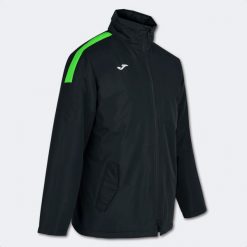 Kurtka sportowa wiatrówka męska Joma Trivor. Czarne kurtki treningowe męskie Joma, m, bez wzorów. W wyprzedaży za 228.35 zł.