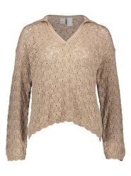 Heine Kurtka w kolorze beżowym rozmiar: 50. Brązowe kurtki damskie Heine, bez wzorów, prążkowane, bez kaptura. Za 73.93 zł.