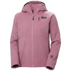 Damska kurtka turystyczna Helly Hansen Odin Insula 2.0. Fioletowe kurtki damskie Helly Hansen, na lato, xl, z kapturem, primaloft. Za 1,102.00 zł.