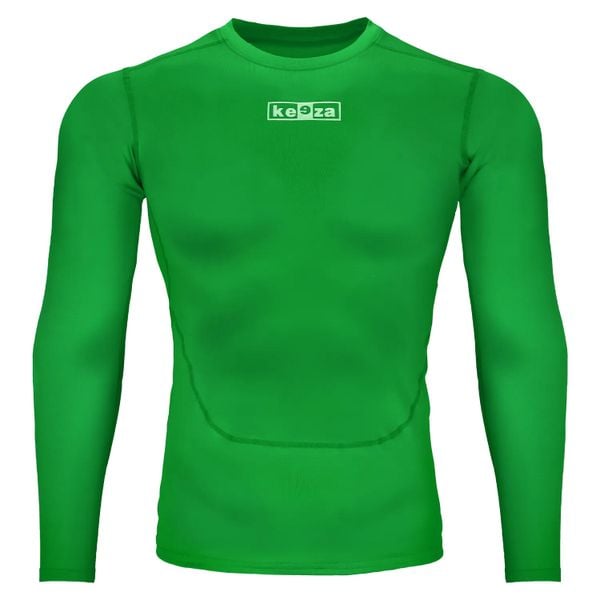 Koszulka termoaktywna dla dorosłych Keeza Bristol z długim rękawem. Zielone bielizna termoaktywna męska KEEZA, xl, bez wzorów. Za 62.00 zł.