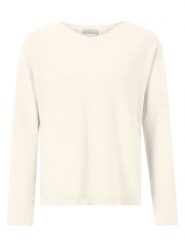 Rich & Royal Sweter w kolorze kremowym rozmiar: XL. Brązowe swetry klasyczne damskie Rich & Royal, xl, bez kołnierzyka. Za 244.22 zł.