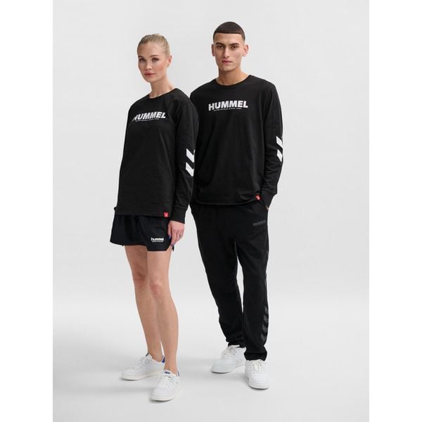 Bluza Hummel hmlLEGACY. Czarne bluzy sportowe damskie HUMMEL, l, bez wzorów, bez ramiączek, bez kaptura. Za 160.85 zł.