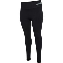 Damskie legginsy bezszwowe Hummel Te Pace Plus. Czarne legginsy damskie HUMMEL, xl, bez wzorów, na fitness i siłownię. Za 279.50 zł.