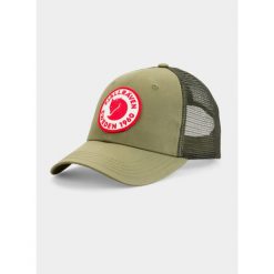 Czapka z daszkiem Fjallraven 1960 Logo Langtradarkeps. Zielone czapki męskie Fjällräven, bez wzorów, sportowe. Za 169.00 zł.