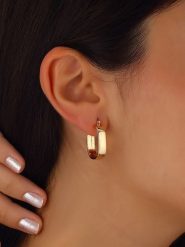 Luja Bijoux Pozłacane kolczyki rozmiar: onesize. Żółte kolczyki damskie Luja Bijoux, pozłacane. Za 74.63 zł.