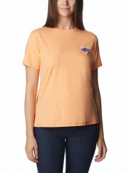 Columbia Koszulka sportowa "Sun Trek™" w kolorze pomarańczowym rozmiar: M. Pomarańczowe bluzki sportowe damskie Columbia, m, bez wzorów, z materiału, bez ramiączek. Za 57.06 zł.