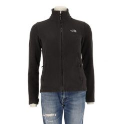 Second life - Kurtka polarowa TNF Black dla kobiet - Stan bardzo dobry. Czarne kurtki damskie The North Face, s, bez wzorów, z materiału, bez kaptura. Za 169.16 zł.