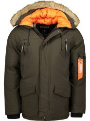 Geographical Norway Parka "Arnold" w kolorze khaki rozmiar: M. Brązowe parki męskie Geographical Norway, m, bez wzorów. Za 188.85 zł.