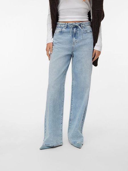 Vero Moda Dżinsy "Wien" - Comfort fit - w kolorze błękitnym rozmiar: W32/L32. Niebieskie jeansy damskie Vero Moda. Za 118.28 zł.