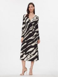 Weekend Max Mara Sukienka codzienna Staffa 2415621061 Czarny Regular Fit. Czarne sukienki damskie Weekend Max Mara, na co dzień, m, bez wzorów, z wiskozy, bez kołnierzyka, bez ramiączek, proste. Za 539.99 zł.
