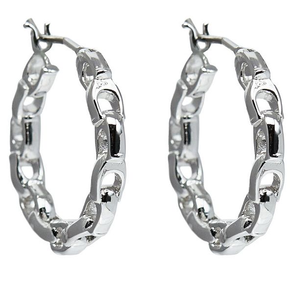 Kolczyki Coach. Szare kolczyki damskie Coach, srebrne. Za 179.99 zł.