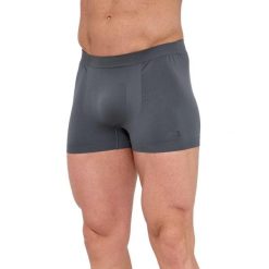 Bokserki męskie do biegania Brubeck B-LIGHT. Szare bokserki męskie Brubeck, bez wzorów, z poliamidu. Za 49.99 zł.