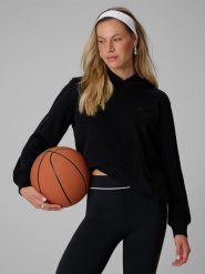4F Bluza dresowa relaxed z kapturem damska - czarna S. Czarne bluzy z kapturem damskie 4f, l, z bawełny. Za 149.99 zł.