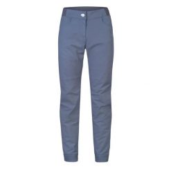 Spodnie damskie Rafiki Geminis. Niebieskie spodnie materiałowe damskie Rafiki, bez wzorów, z bawełny, eleganckie. Za 429.55 zł.