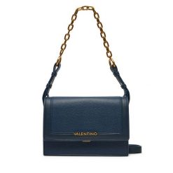Torebka Valentino. Niebieskie torebki klasyczne damskie Valentino, bez wzorów, bez dodatków. Za 429.99 zł.