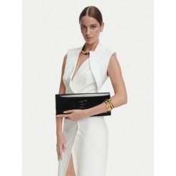 Torebka Elisabetta Franchi. Czarne torebki klasyczne damskie Elisabetta Franchi, bez wzorów, bez dodatków. Za 939.99 zł.