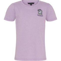 T-shirt dziewczęcy Equipage Alexa. Fioletowe koszulki dziewczęce EQUIPAGE, bez wzorów, z tkaniny, bez ramiączek. Za 161.50 zł.