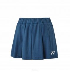 Spodenki tenisowe Yonex Tennis Shorts. Niebieskie szorty damskie YONEX, bez wzorów, z materiału. Za 195.99 zł.