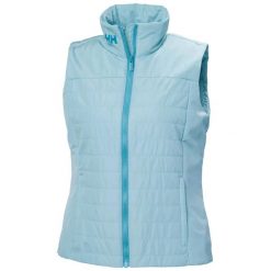 Damska kurtka bez rękawów Helly Hansen Crew Insulator 2.0. Niebieskie kurtki damskie Helly Hansen, l, bez wzorów, z materiału, bez kaptura. Za 619.00 zł.
