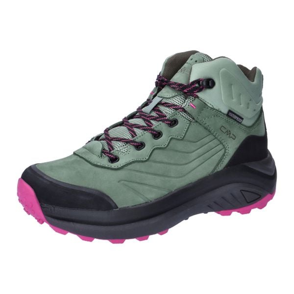 Damskie buty trekkingowe CMP Juukat WP Mid. Zielone obuwie trekkingowe damskie CMP. Za 471.00 zł.