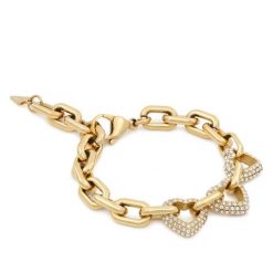 Bransoletka Guess. Żółte bransoletki damskie Guess, złote. Za 420.99 zł.